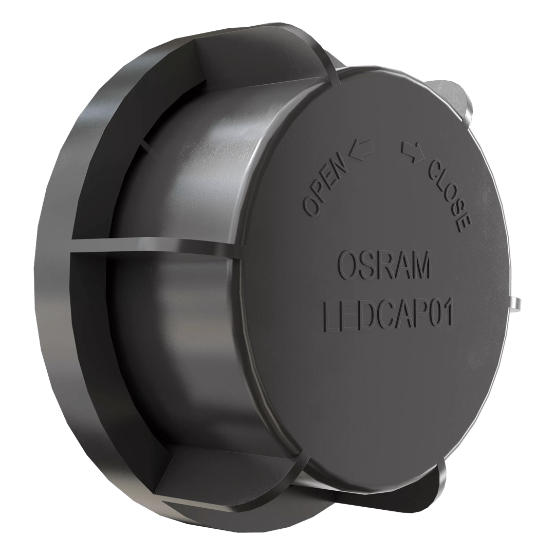Kit 2x Copertura gomma per faro per protezione polvere - Osram