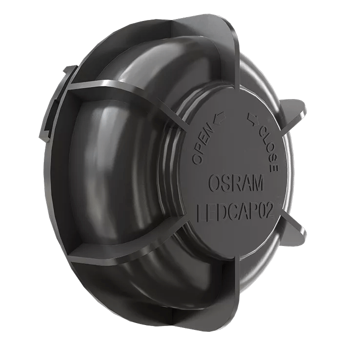Kit 2x Copertura gomma per faro per protezione polvere - Osram