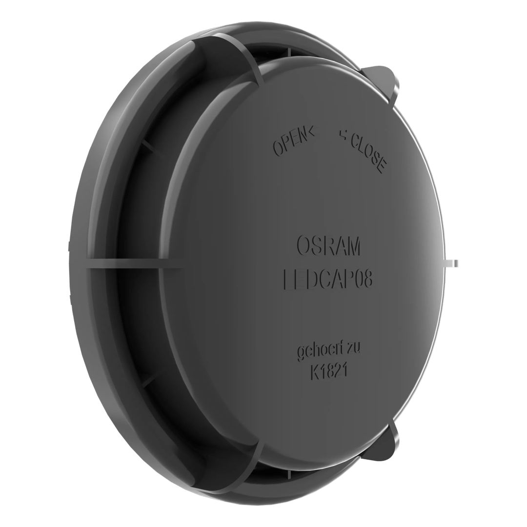 Kit 2x Copertura gomma per faro per protezione polvere - Osram