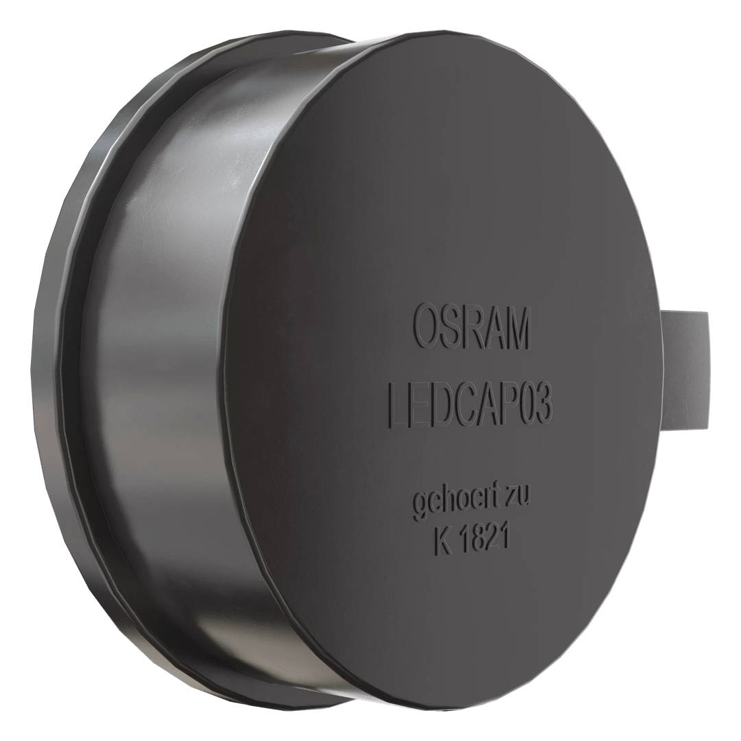 Kit 2x Copertura gomma per faro per protezione polvere - Osram