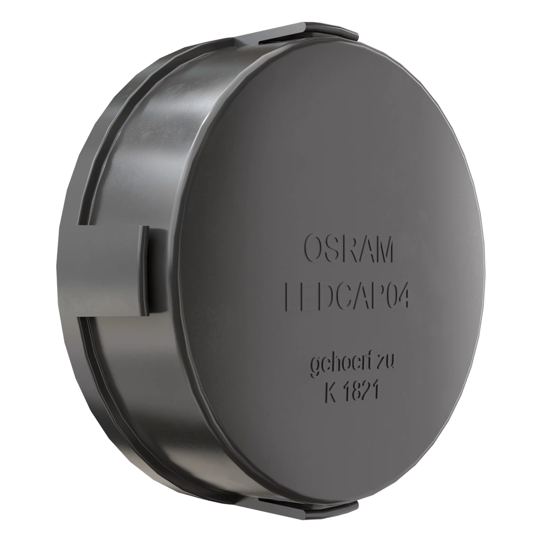 Kit 2x Copertura gomma per faro per protezione polvere - Osram