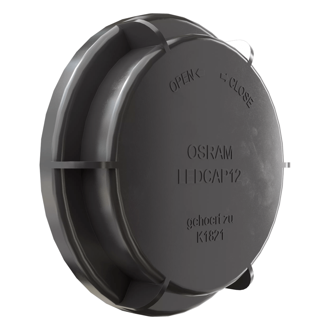 Kit 2x Copertura gomma per faro per protezione polvere - Osram