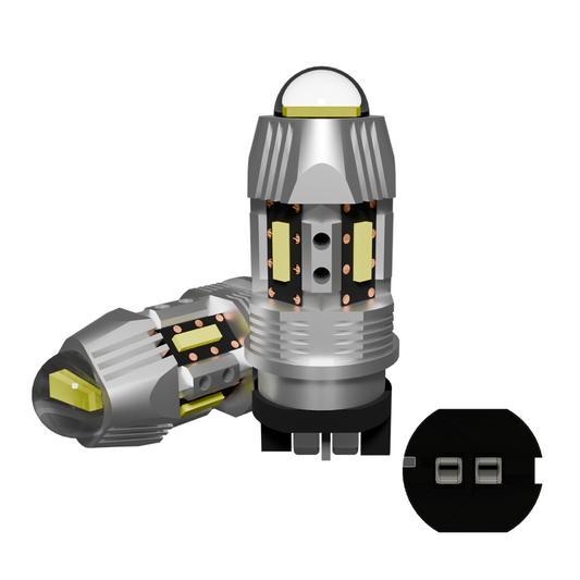 Set di 2 lampadine LED Canbus PW24W / PWY24W LUSMAR™ - senza errori 