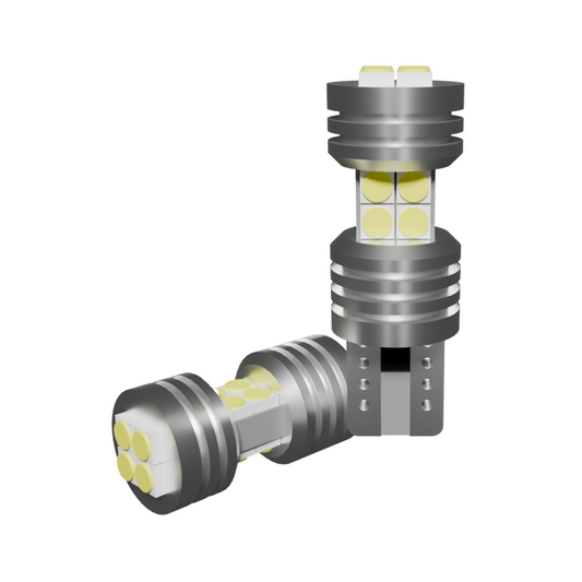 Set di 2 lampadine LED T10 W5W LUSMAR™ 900 lm Canbus - senza errori 