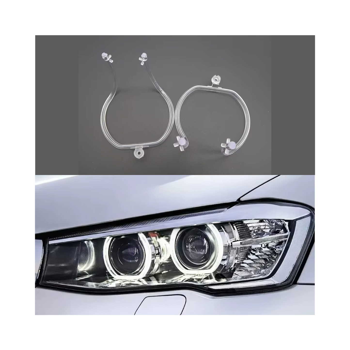 Kit fibra ottica per la riparazione DRL BMW X3 F25 X4 F26 2014 - 2017 Facelift
