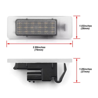 Kit 2x LED targa Renault | Dacia