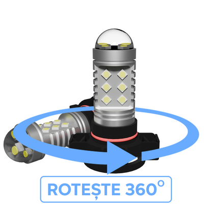 Set di 2 lampadine LED Canbus PSX24W LUSMAR™ - senza errori 