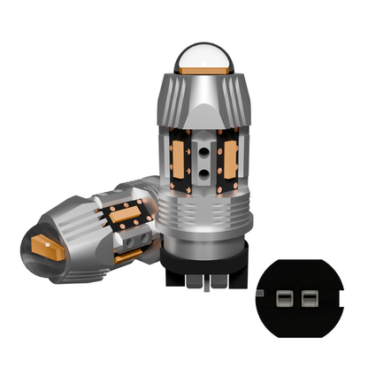 Set di 2 lampadine LED Canbus PW24W / PWY24W LUSMAR™ - senza errori 