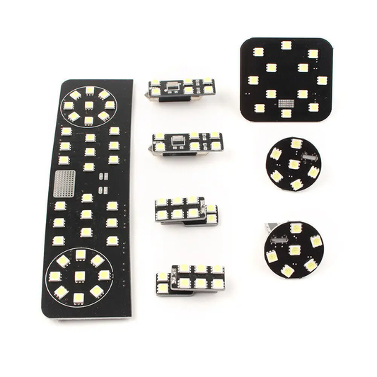 Set di 8 luci LED interne compatibili con Volkswagen