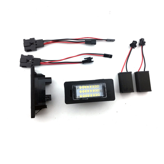 Kit 2x LED targa A1 A4 A6 C7 Q5 Audi