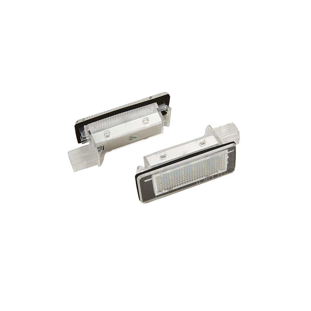 Set di 2 luci targa Dacia / Renault