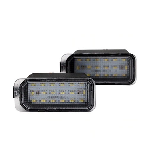 Set di 2 luci targa Ford Mondeo Kuga Focus Fiesta S-MAX C-MAX Grand C-max Jaguar