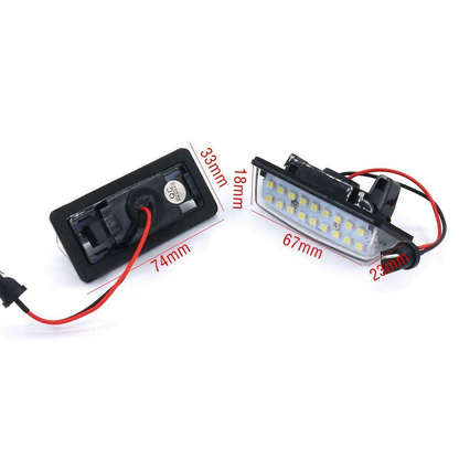 Kit 2x Led targa Nissan Pathfinder Altima Maxima Infiniti JX35 QX56 QX60 QX80