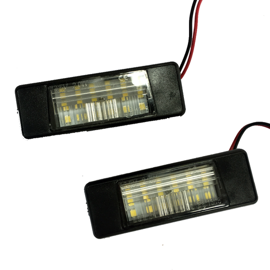 Set di 2 LED per targhe Nissan Juke X-Trail Infiniti