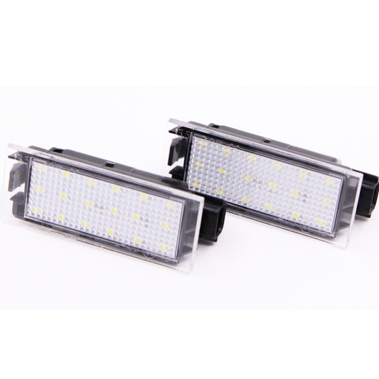 Set di 2 luci targa Renault