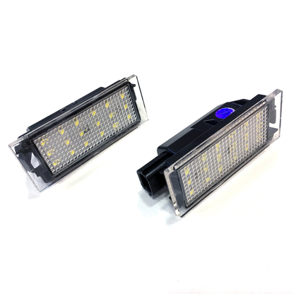 Set di 2 luci targa Renault