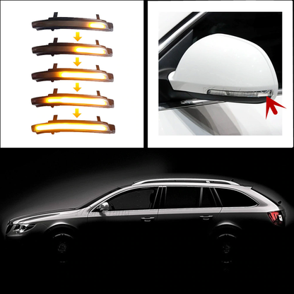 Indicatori di direzione dinamici Skoda Octavia Superb