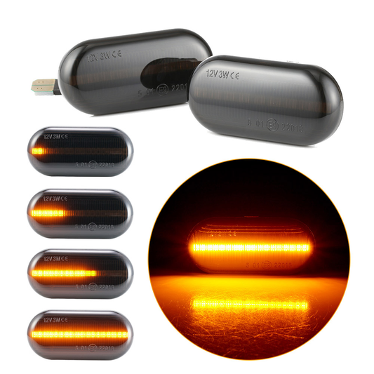 Set di 2 indicatori di direzione dinamici Dacia Renault Opel Mercedes Benz Nissan