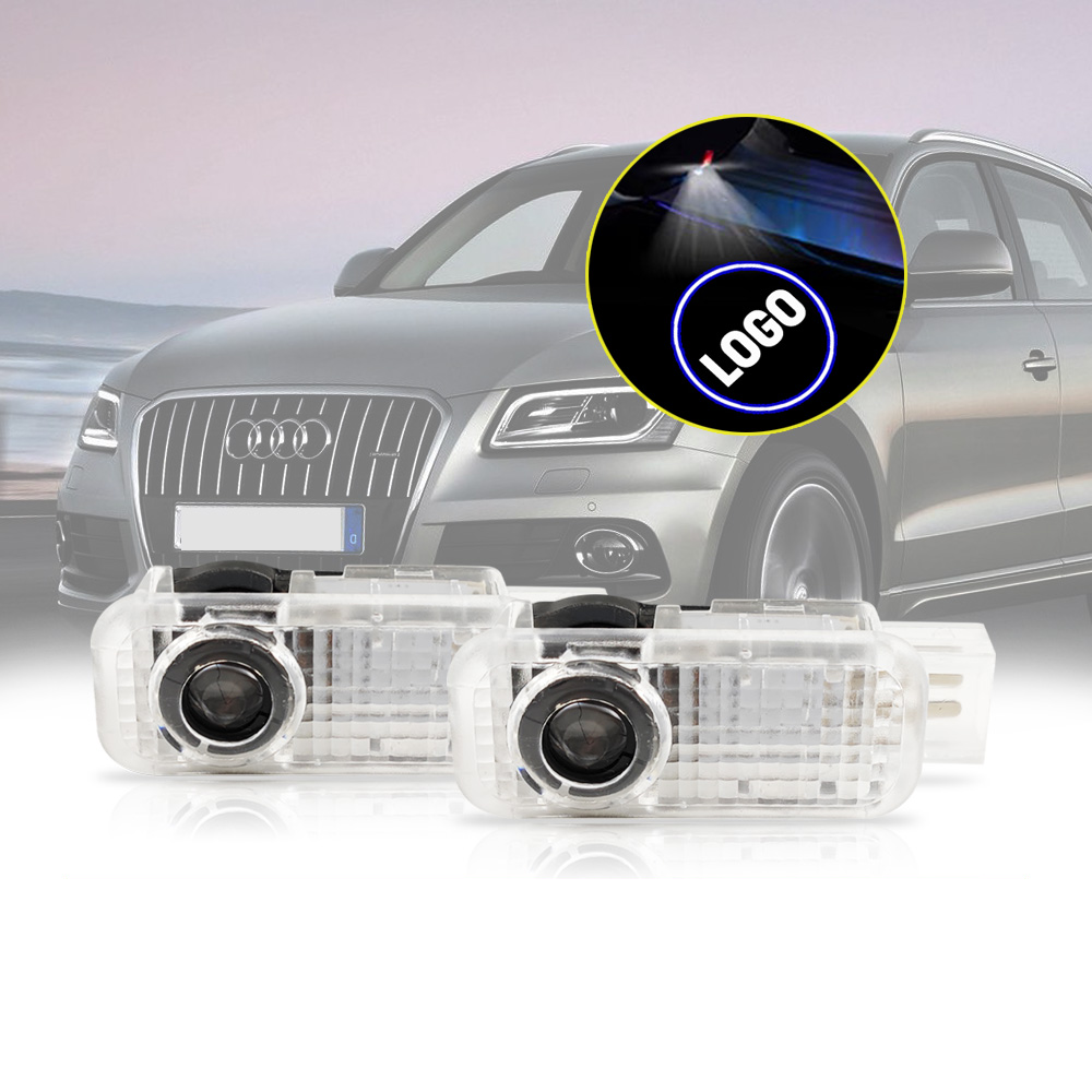 Luci porta compatibili Audi con logo