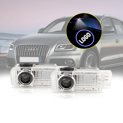 Luci porta compatibili Audi con logo