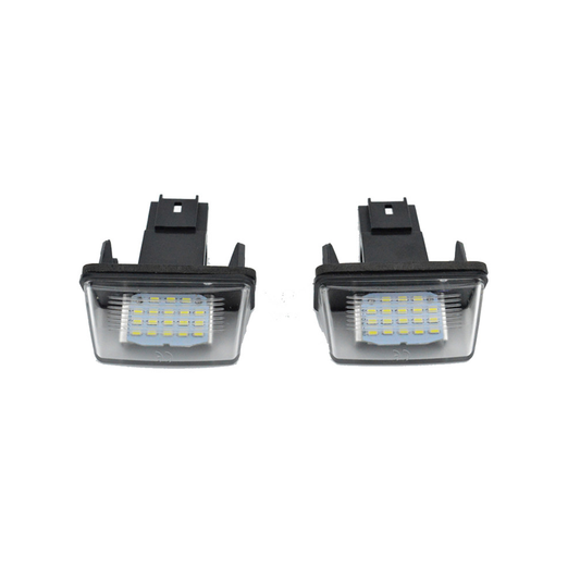 Kit 2x LED targa Peugeot 206 207 307 308 406 Citroen C3 C4 C5 C6 X6HF
