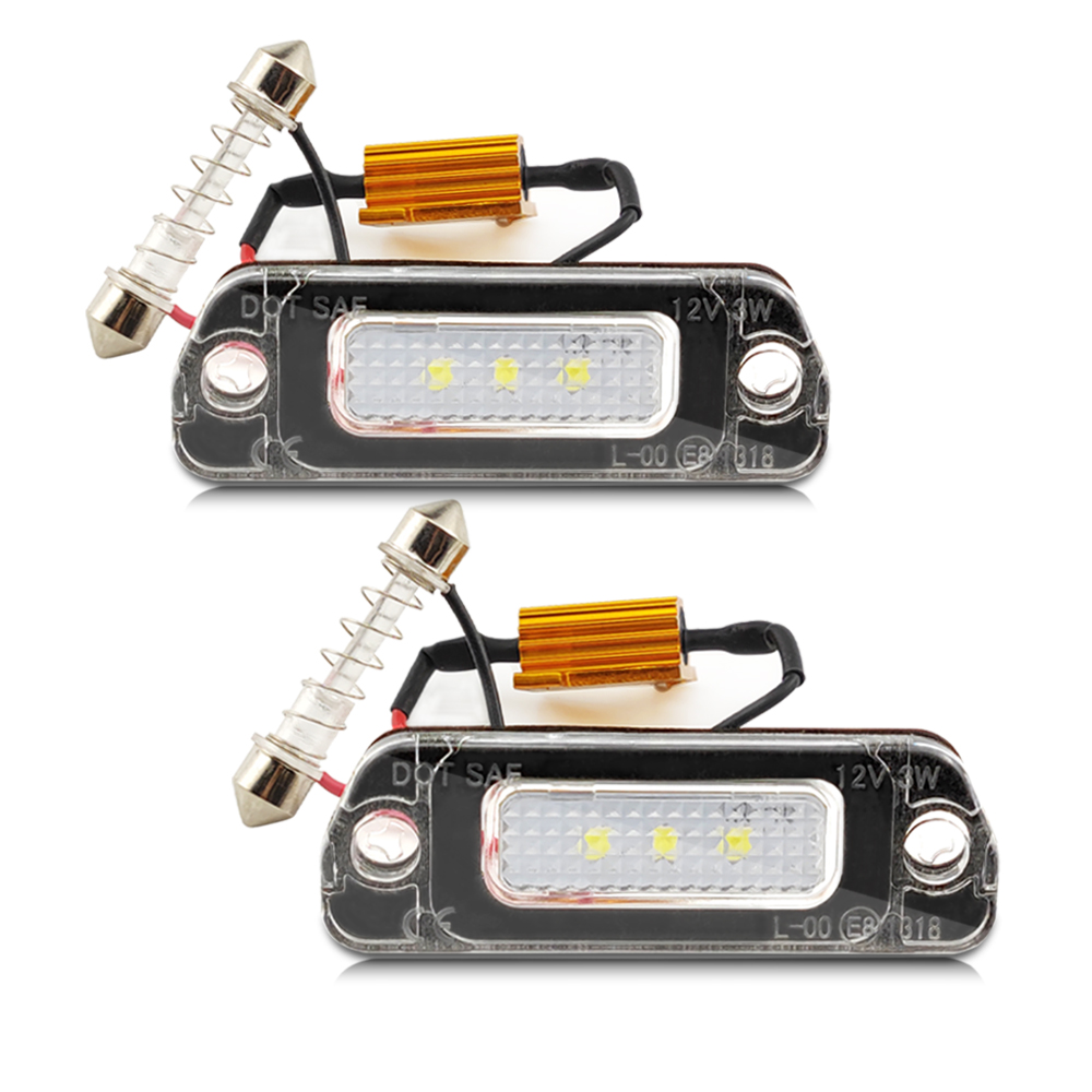 Kit 2x LED targa Mercedes Benz ML GL R class
