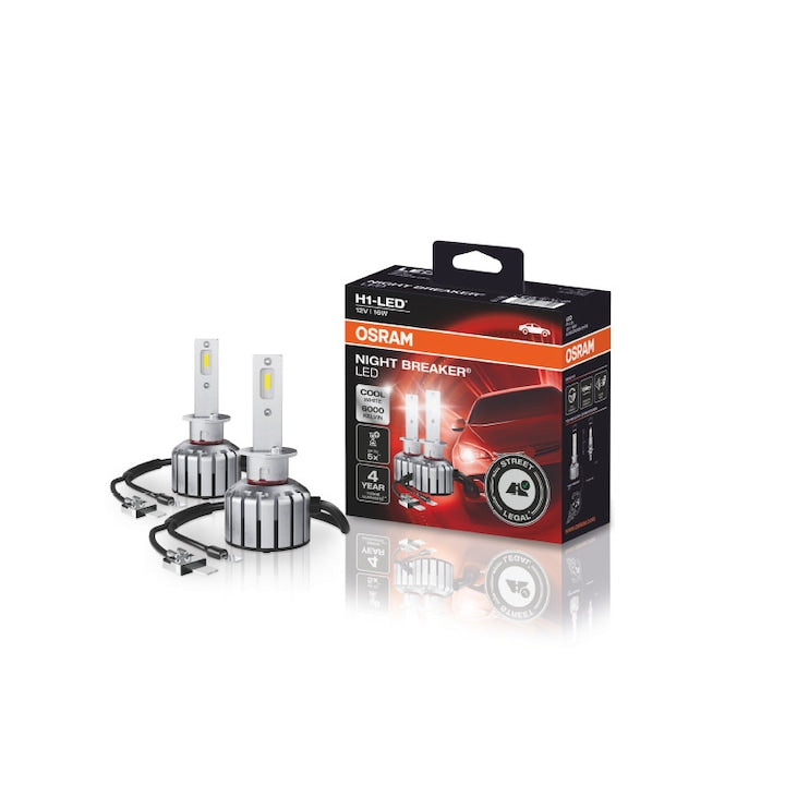 Kit LED H1 Osram Night Breaker 6000k 3100 lumen