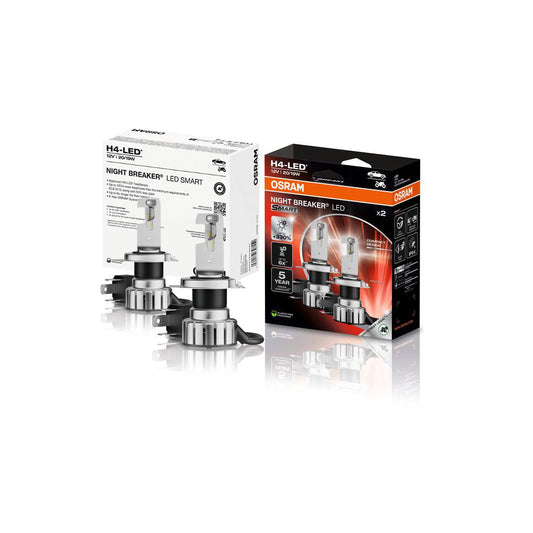 Kit LED H4 Osram Night Breaker 6000k 3300 lumen